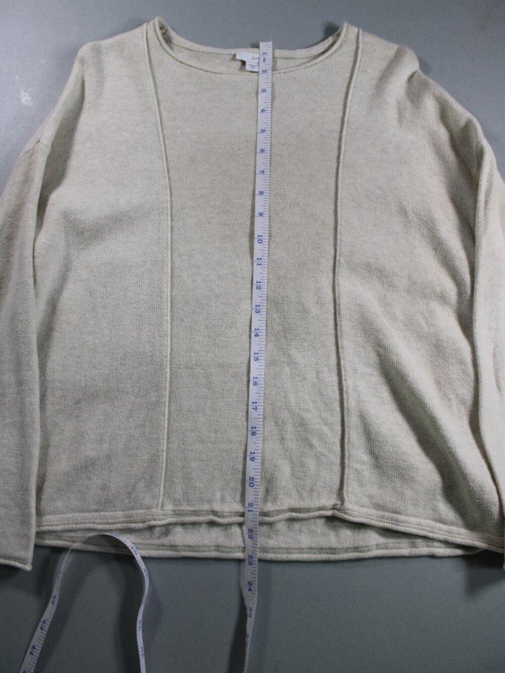 Pure Jill Women's Cotton-Cashmere Blend Long Sleeve Sweater - Picture 7 of 14